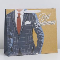 Пакет подарочный  «Best gentleman»